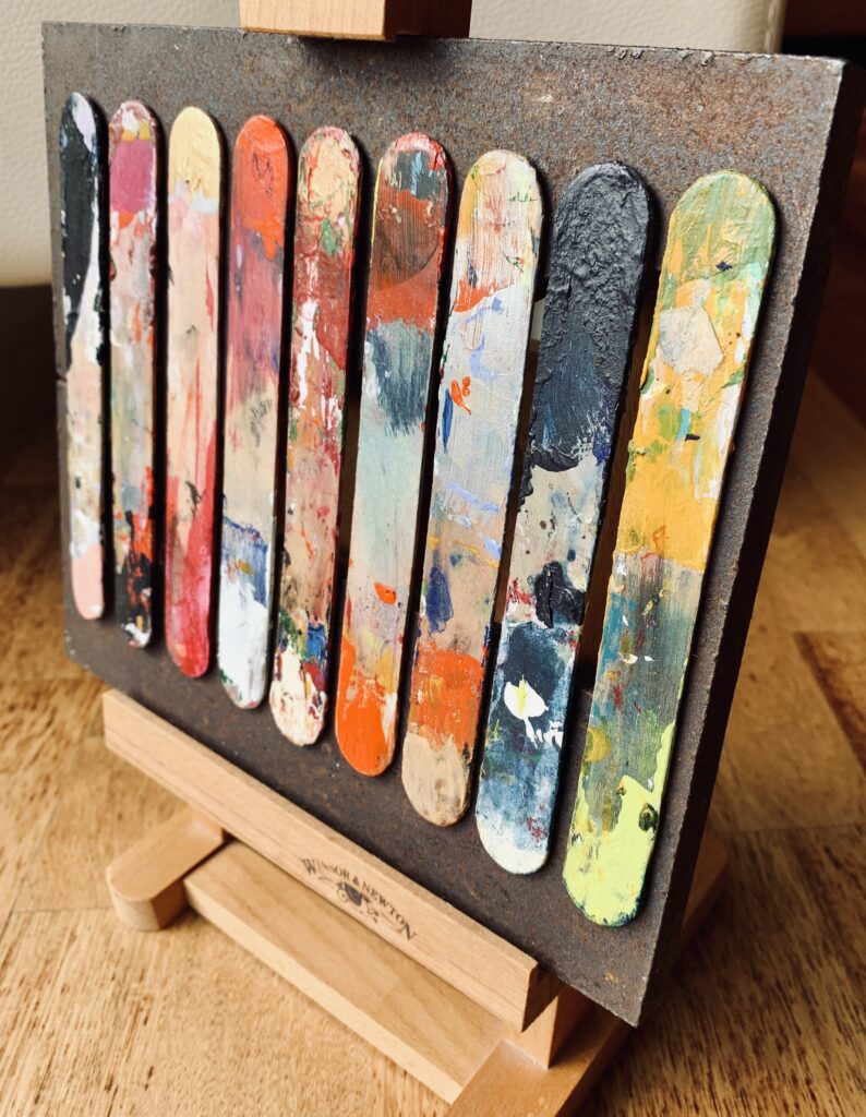 Benutzte Spatel - schön genug - 2018 - Matthias Koch